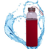 Botella De Vidrio P/agua Sport  Altamente Resistente 500 Ml 