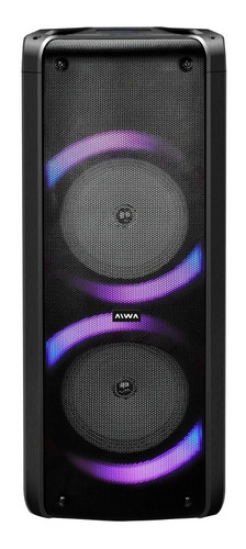 Torre Aiwa Bluetooth - Pmpo 6500w - Aw-t506r-pb Color Negro