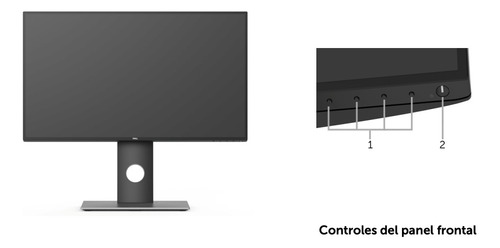 Monitor Dell Ultrasharp U2718q Led 27  Negro-plata 100v/240v