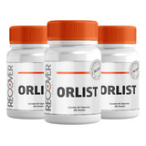 3x Orlists - Fórmula Ultra Concentrada 120mg Sabor Natural