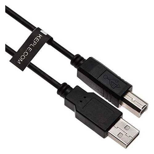 Cable Usb B De 10 Pies Para Controladores Midi De Dj, Teclad