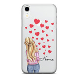 Capinha De Celular Amiga Loira Com Nome