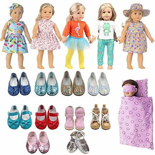 Set Ropa Y Accesorios Muñeca American Girl 18 