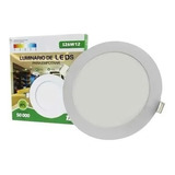 Lampara Empotrar 12w Led Luz Blanca Plafon Falso Madera 17cm