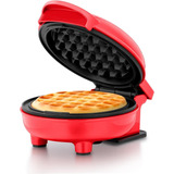 Maquina Para Hacer Waffles Holstein Housewares/rojo Vivo