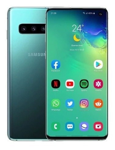 Samsung Galaxy S10+ 128 Gb Verde Prisma 8 Gb Ram