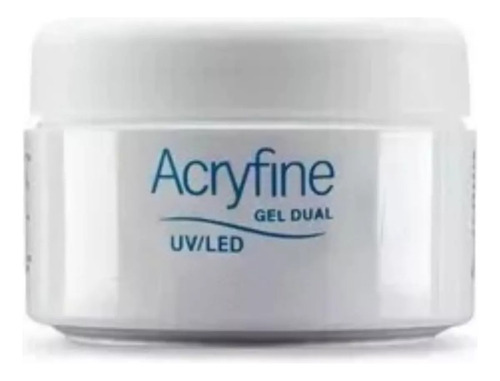 Gel Dual Acryfine 30gr. Uv / Led Ultra Blanco