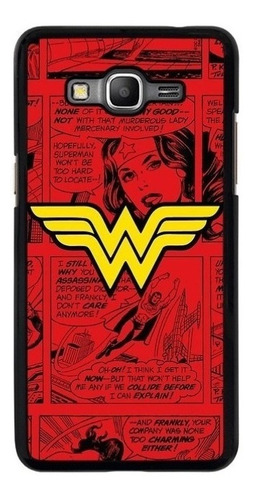 Funda Para Samsung Galaxy Wonder Woman Mujer Maravilla 02