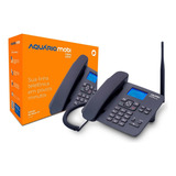 Telefone Celular Fixo Rural Ca-42s Aquário Dual Chip Preto