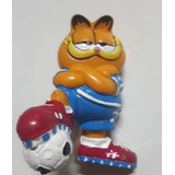 Figura Vintage Garfield Futbolista Paws 1978 7cm