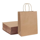 Bolsa De Papel Kraft 31,5 X 41 X 16 Cm (50 Unidades)