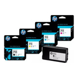 Tintas Hp 711 Negro 38 Ml + Hp 711 Color - Hp T120 T520