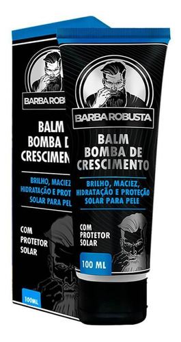 Balm Profissional Barba Para Hidratar Modelar Barba Robusta