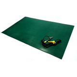 Manta Antiestatica Esd Verde Duas Camadas Statron 500x500mm