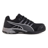 Tenis Industrial Puma Safety Negro Para Dama Pm-924negr