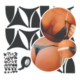 Biquinis De Adesivo Para Bronzeamento Conjunto+fita+tatu Pmg