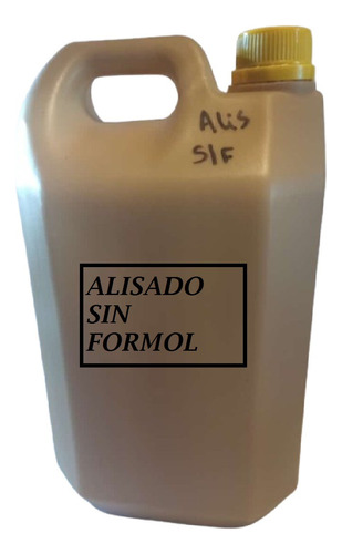 Alisado Sin Formol X 5 Litros