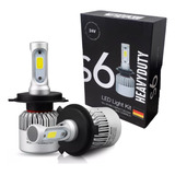 Kit S6 Bi Led Cree H4 Heavy Duty 44.000 Lm 36w 24v Auto Bus