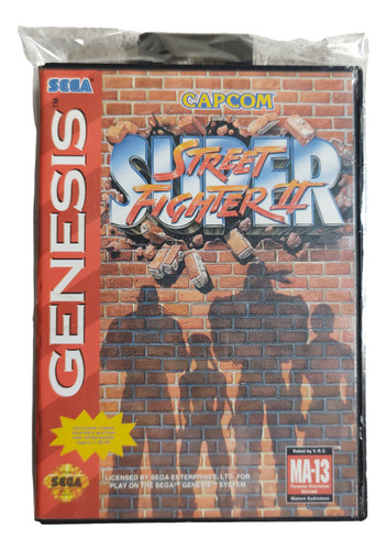 Juego Súper Street Fighter 2 Original Para Sega Génesis