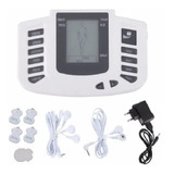 Aparelho Digital Fisioterapia Tens Fes Massagem Profissional Cor Branco 110v/220v