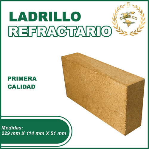LADRILLO REFRACTARIO 51mm