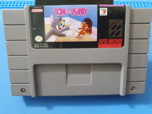 Cartucho De Super Nintendo Tom E Jerry