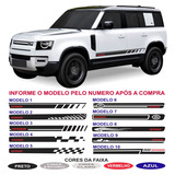 Land Rover Defender D300 Adesivos Lateral Par 2020 A 2023 