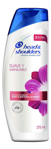 Head & Shoulders Shampoo Anticaspa Suave Y Manejable 375ml