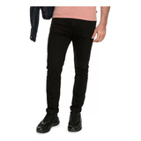 Jean Levis 510 Skinny Negro Elastizado 