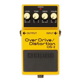 Pedal De Efecto Boss Os-2 Overdrive/distorsión