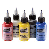 Graftobian F/x Aire Airbrush Makeup Primary Colors Set