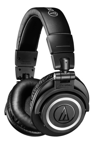 Auriculares Inalambricos Audio Technica Ath-m50xbt Bluetooth Color Negro