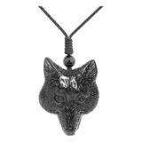 Collar Collar De Obsidiana Negra Con Amuleto De Piedra Curat