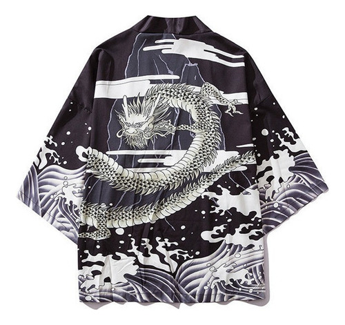 Chaquetas Kimono Estampadas Para Hombre Y Mujer.