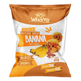 Biscoitos Fit Banana Com Whey Protein Wheyviv 45g
