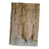 Parque De Ruinas Mayas Con Rosas En 3d-stele-sa10 Cmi0491-ci