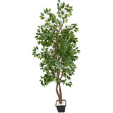 Árvore Artificial Folha Mini Ficus 1,60m 