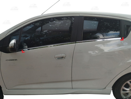 Posamanos Cromados Chevrolet Spark Gt 2011-2019