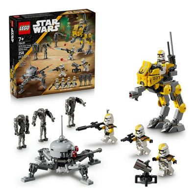 LEGO® Star Wars™ Pack de Combate: Clon Troopers del 327 Cuerpo Estelar 75431; juguete para niños con 4 minifiguras y 3 figuras de superdroides de batalla; 7+ | Envío gratis