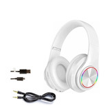 Fone Bluetooth Ouvido Headset Sem Fio Leds B39 Potente Game