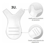 Peine Cepillo Para Extensible/lifting De Pestañas X3