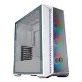 Gabinete Cooler Master Masterbox 520 Mesh Vidrio Temp Blanco