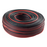 Cable En Rollo 100 Metos Bicolor Cal 18 P/ Bocina Automotriz