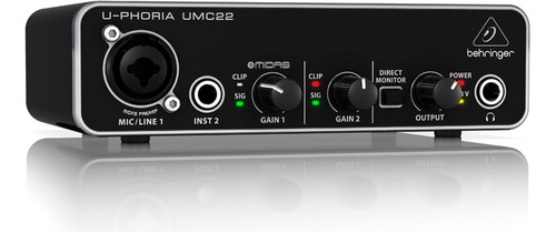 Interfaz De Audio Behringer Umc22