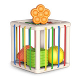 Juego Clasificador De Formas Montessori Cubo Didáctico 