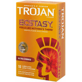 Preservativo Trojan Ecstasy Cónico 10 Unidades