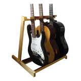 Soporte Para 3 Guitarras, Bajos, Instrumentos De Cuerda