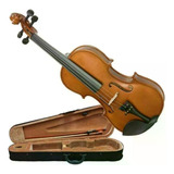 Violino Estudante Completo C/ Estojo Arco 1/2 Dominante 9648 Cor Madeira