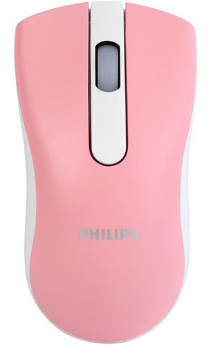 Philips Mouse Inalambrico M211 Usb Rosado 1000dpi Spk7211p