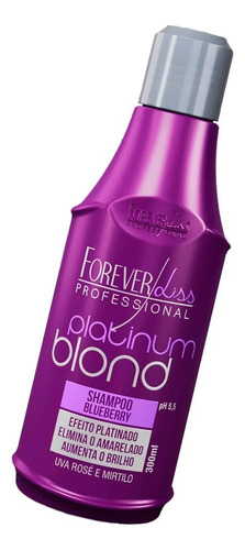  Forever Liss Shampoo Matizador Platinum Blond 300ml